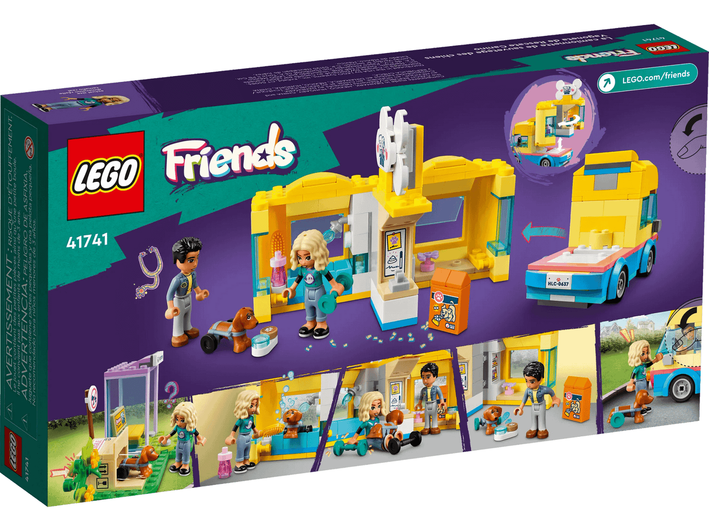 LEGO 41741 Dog Rescue Van - Friends