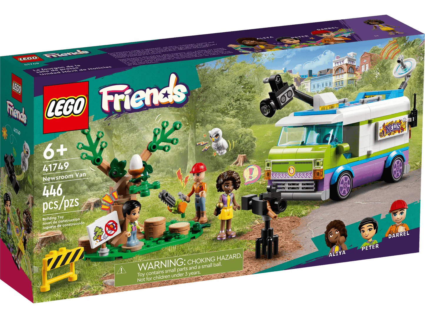 LEGO 41749 Newsroom Van - Friends