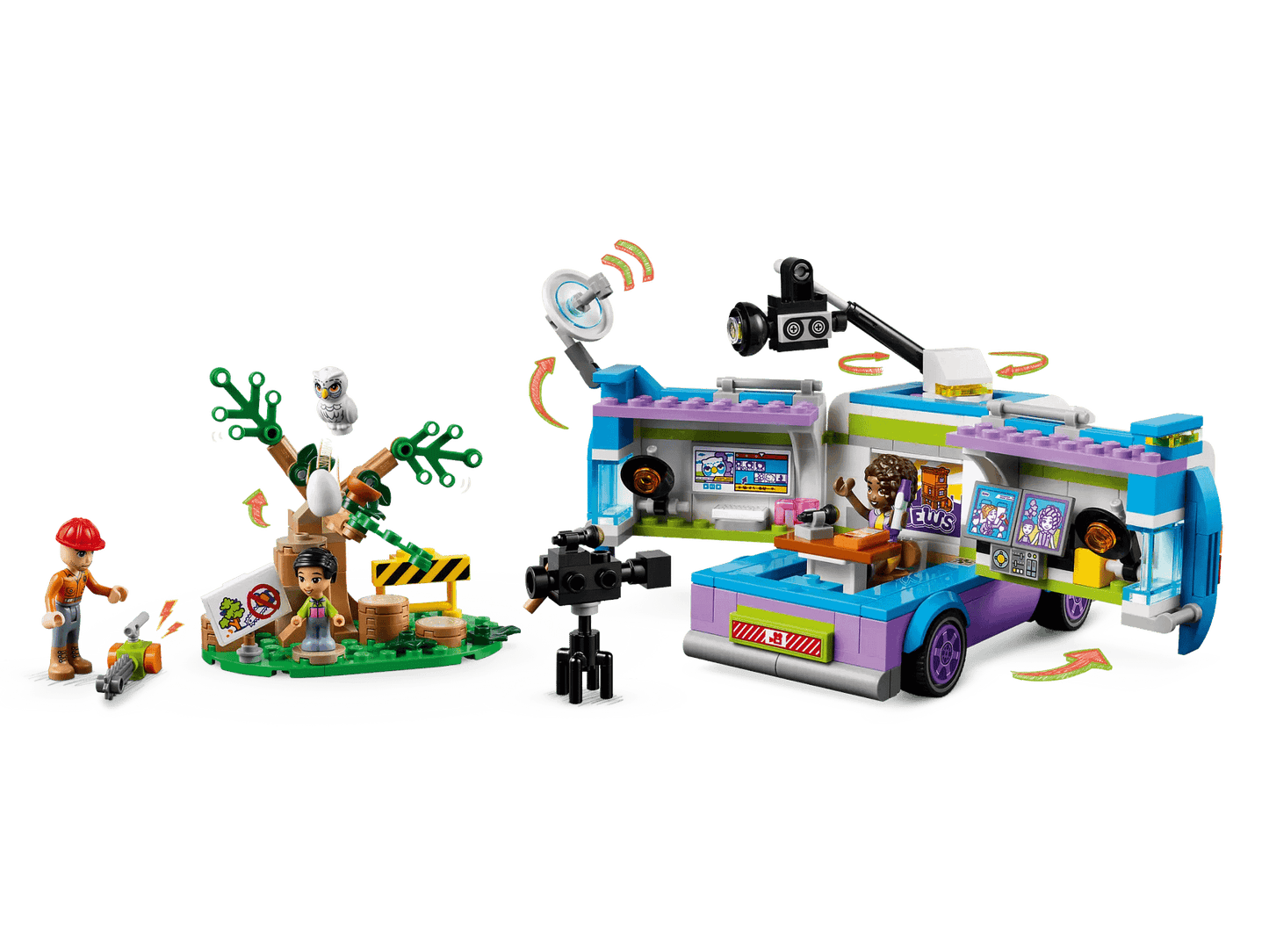 LEGO 41749 Newsroom Van - Friends
