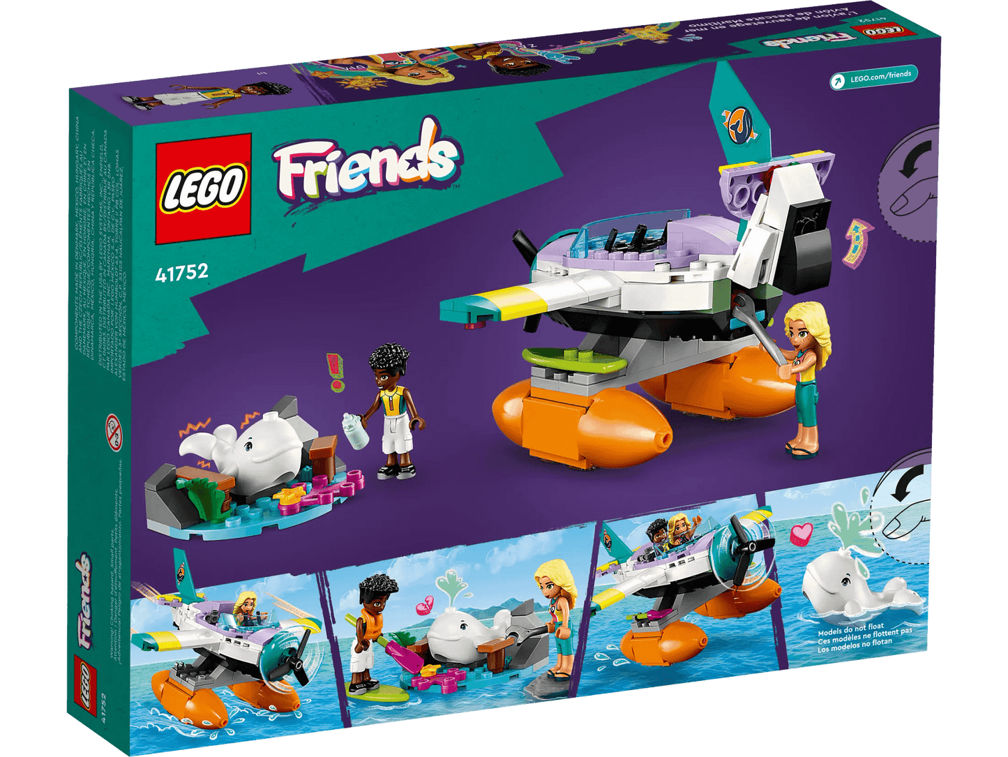 LEGO 41752 Sea Rescue Plane - Friends