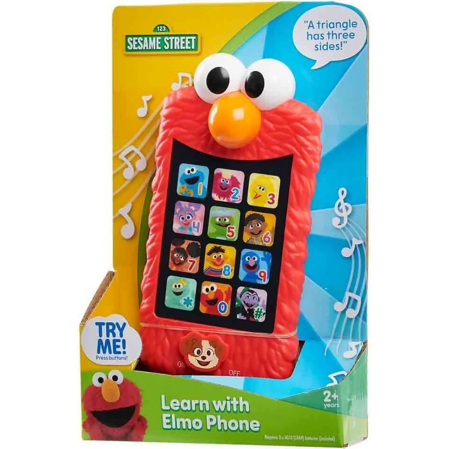 Sesame Street - Learn With Elmo Phone - Jasnor