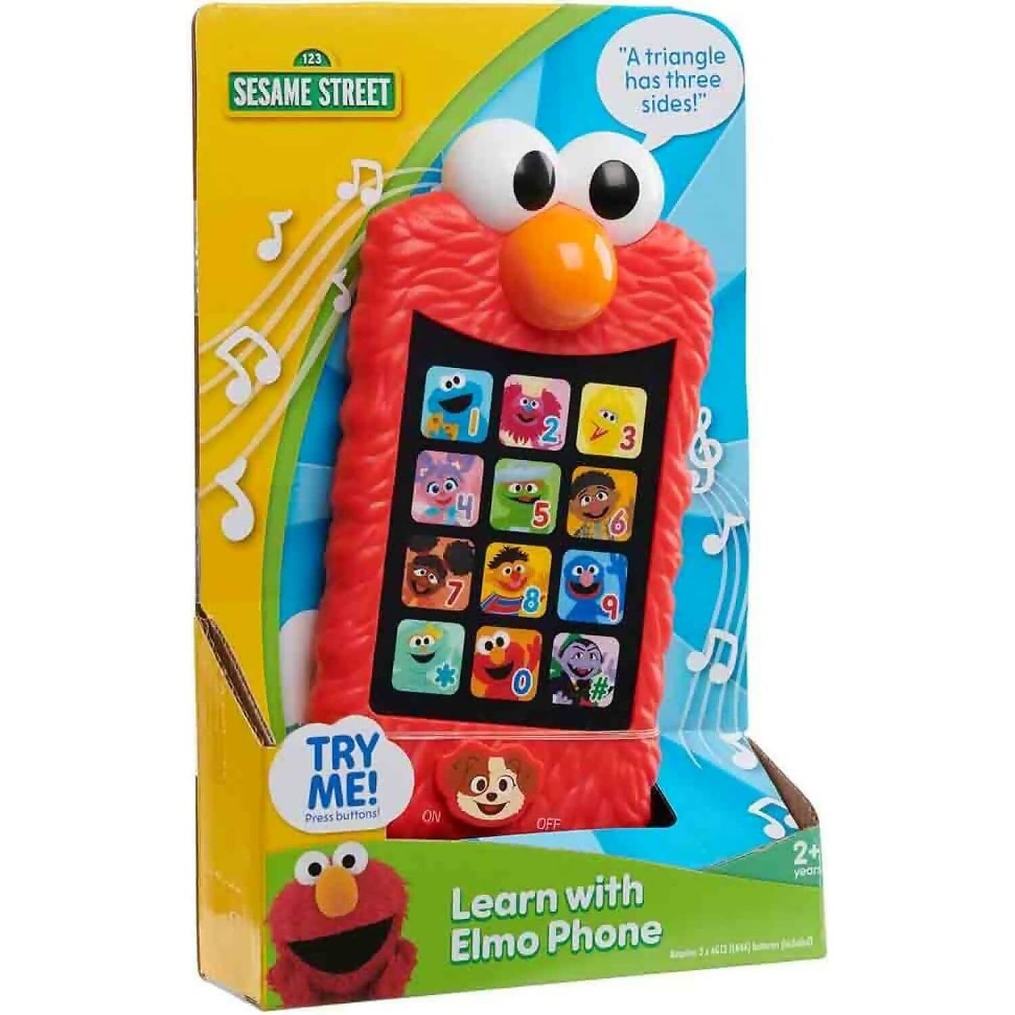 Sesame Street - Learn With Elmo Phone - Jasnor