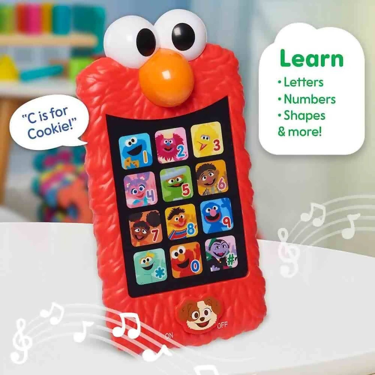 Sesame Street - Learn With Elmo Phone - Jasnor