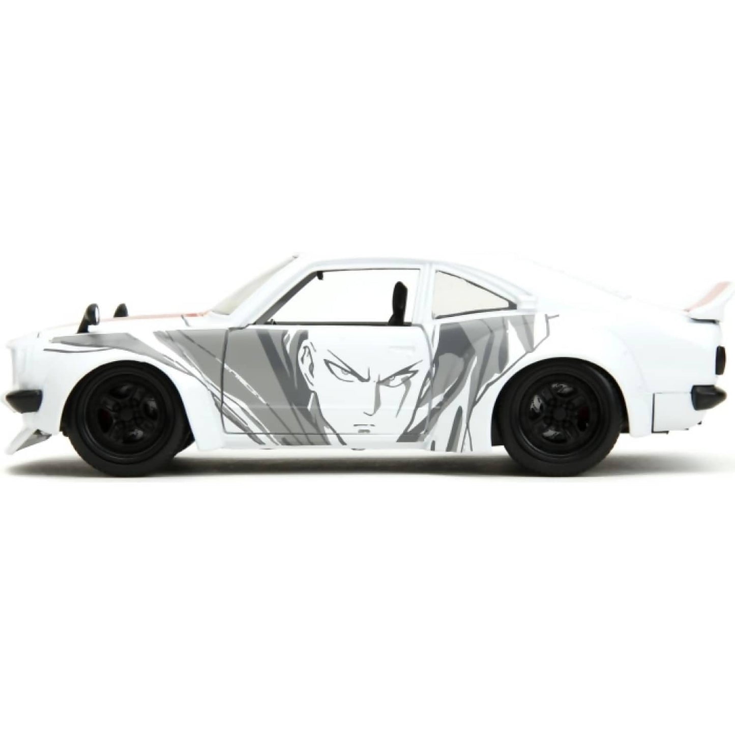 Jada Toys - One Punch Man 1974 Mazda RX-3 with Saitama 1:24 Scale Diecast Vehicle and Figure Set