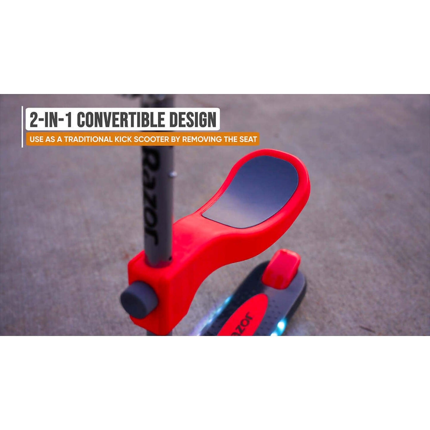 Razor - Rollie Dlx Scooter - Red