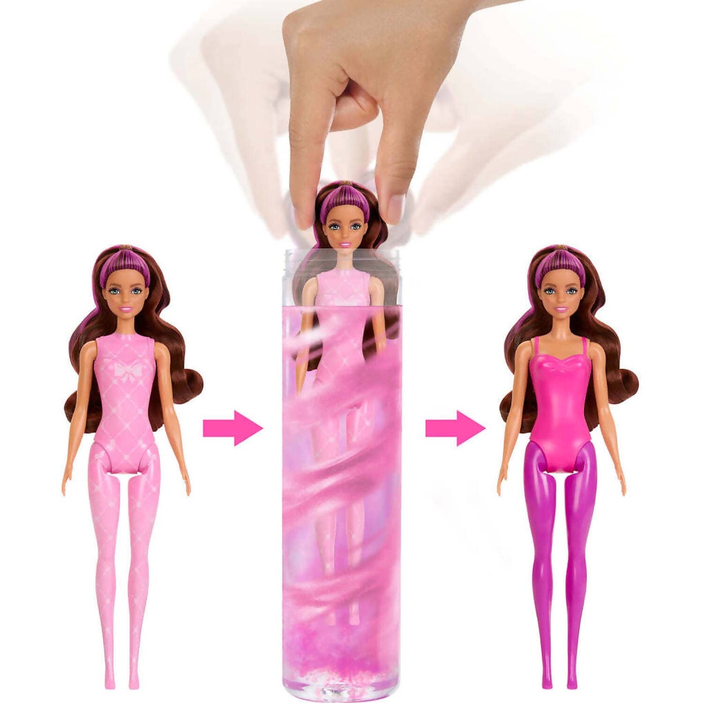 Barbie - Colour Reveal Ballerina Surprise Doll - Mattel