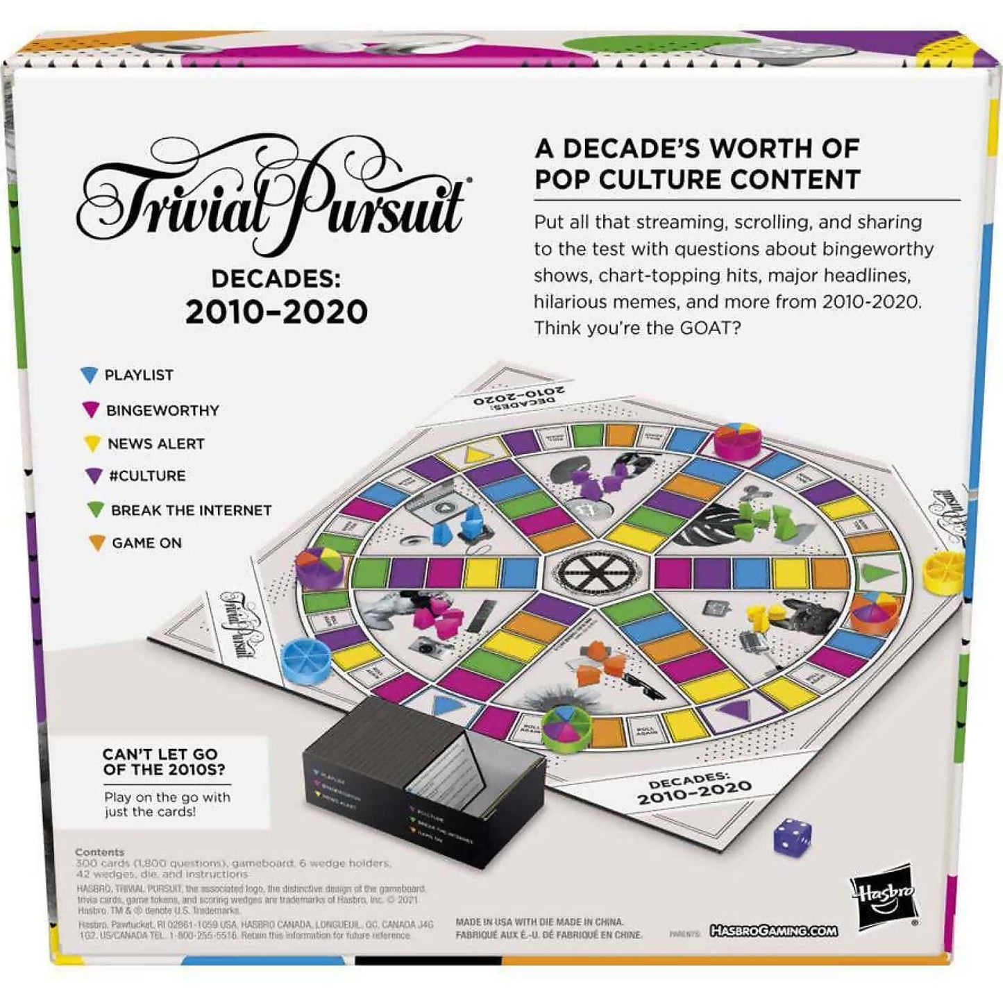 Hasbro Gaming - Trivial Pursuit Decades 2010 To 2020