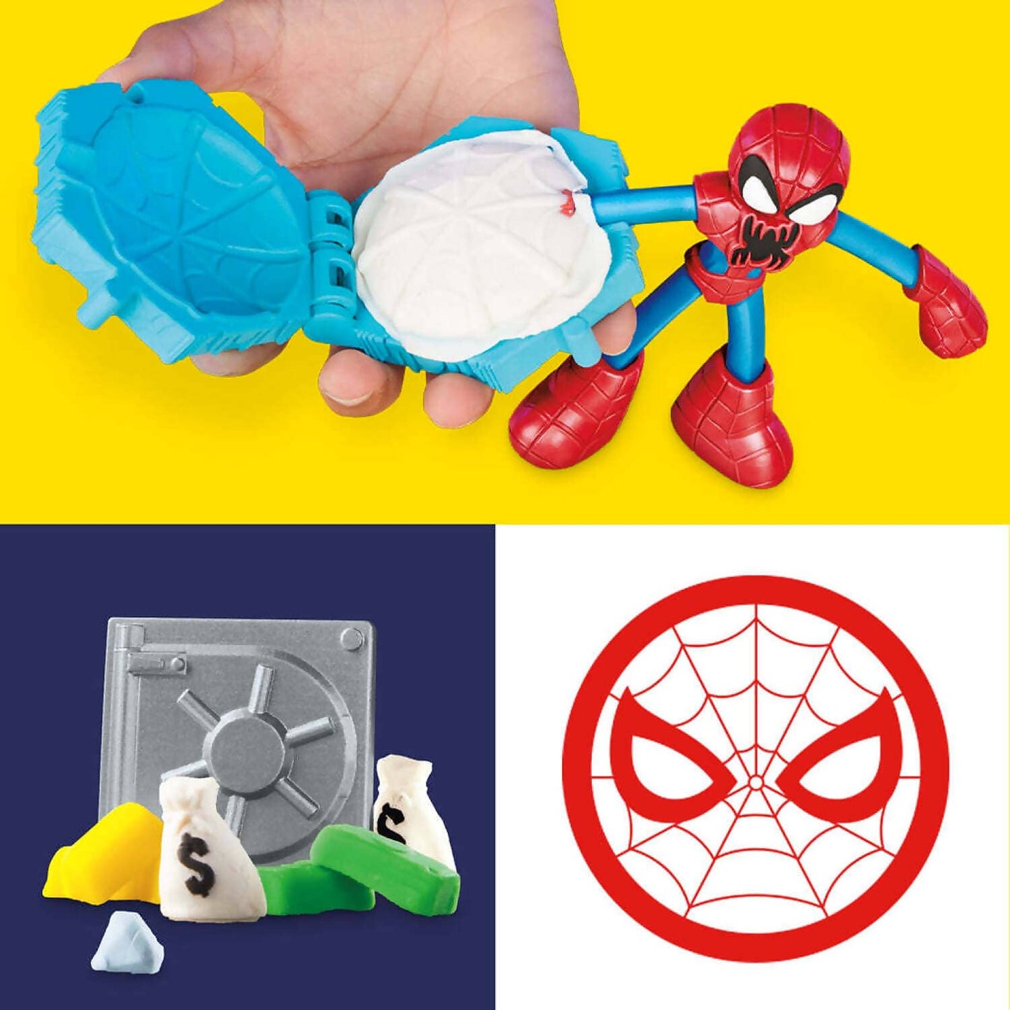Play-doh - Marvel Spiderman Launch & Slice Battle Playset