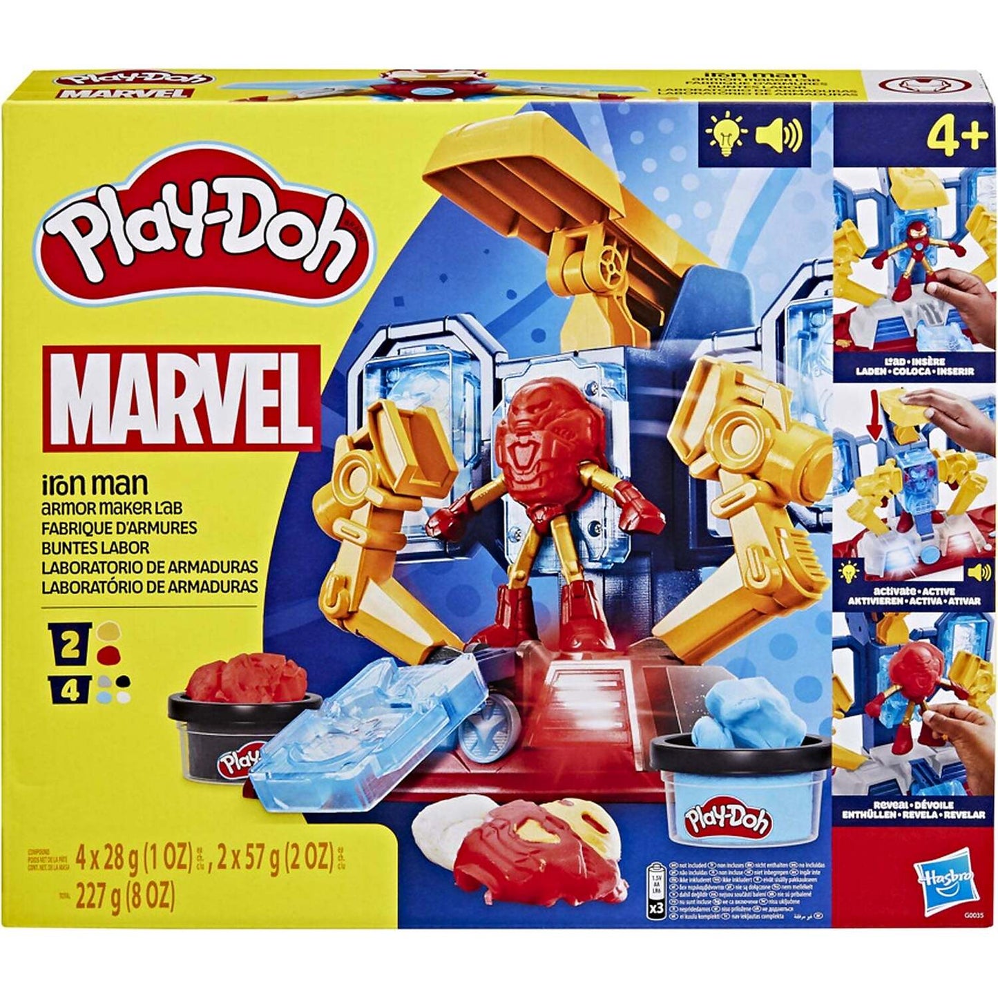 Play-Doh - Marvel Iron Man Armor Maker Lab - Hasbro
