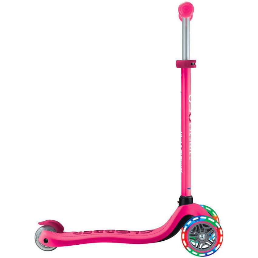 Globber - Go Up Sporty Lights V2 - Fuchsia/dark Pink Scooter