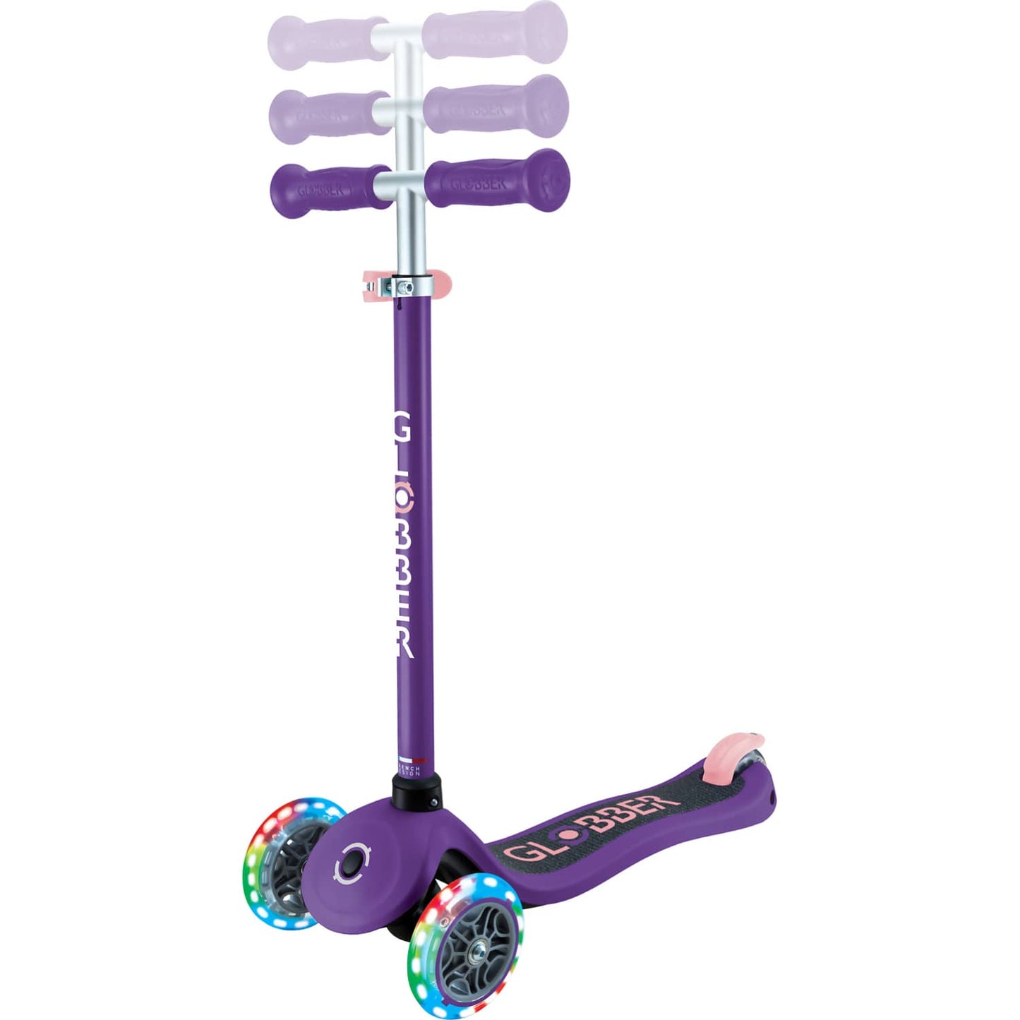 Globber - Primo Scooter Lights- Prple/pink