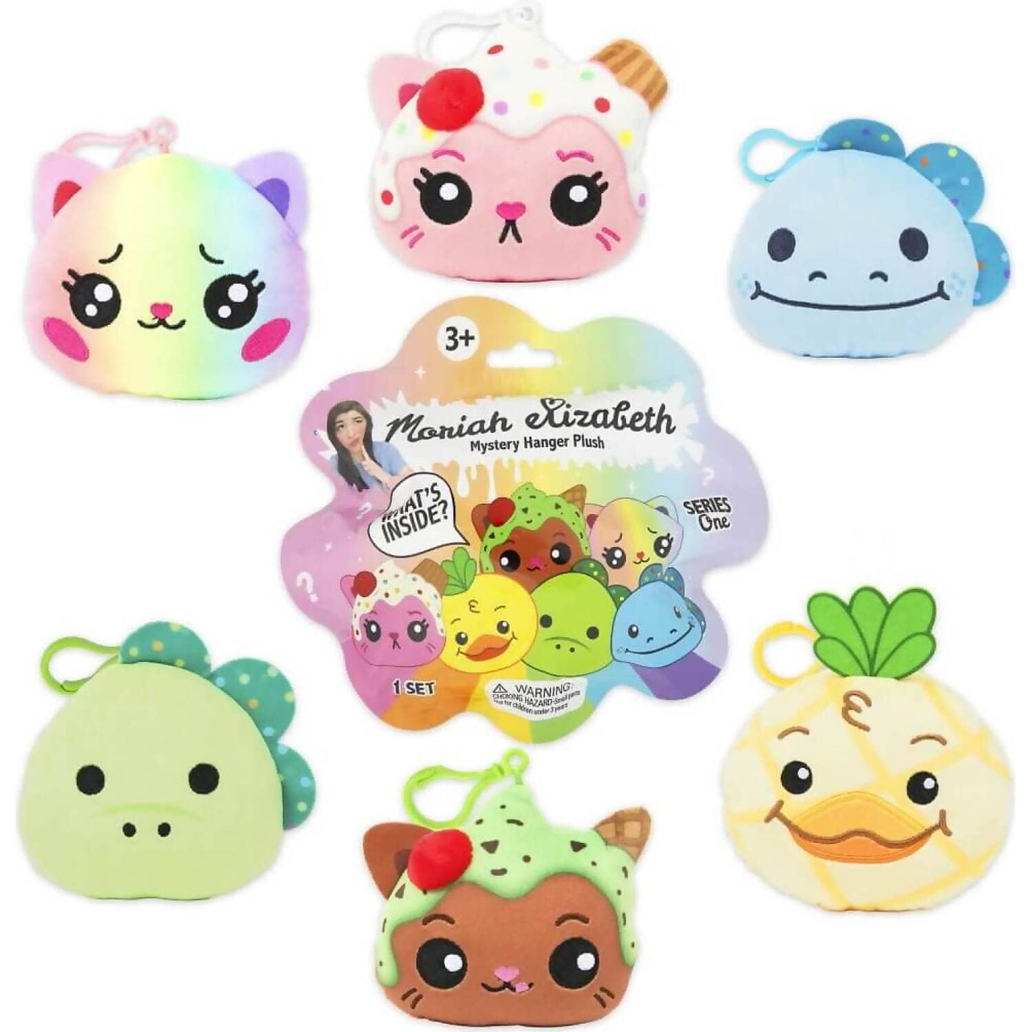 Moriah Elizabeth - Mystery Hanger Plush Series 1 (Each Blind Bag Contains 1 Plush)