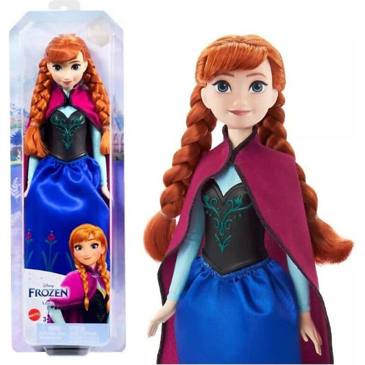 Disney Frozen - Anna In Blue Dress Fashion Doll