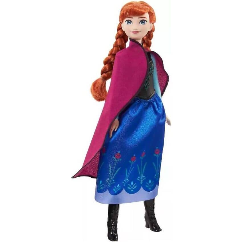 Disney Frozen - Anna In Blue Dress Fashion Doll