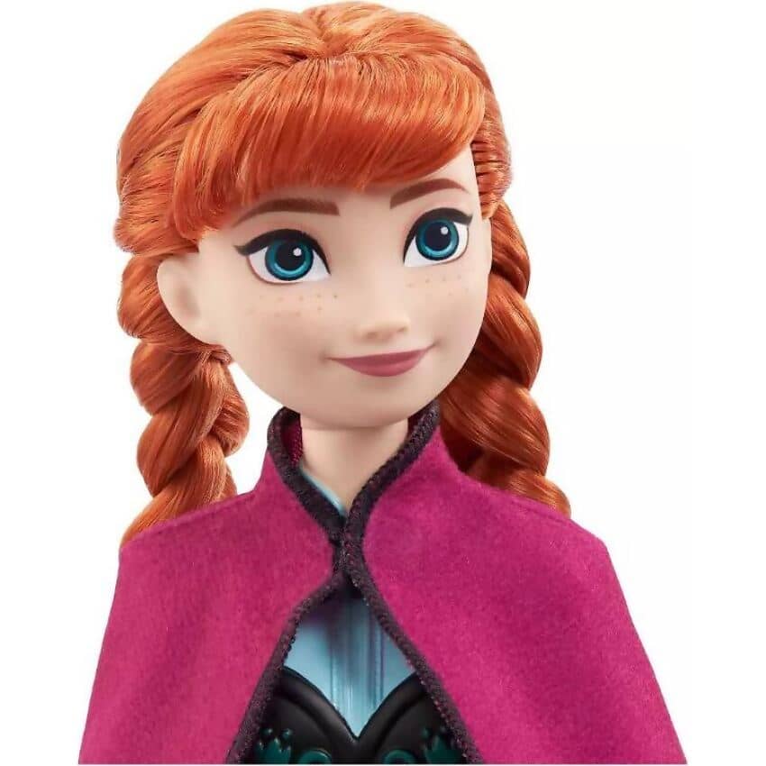 Disney Frozen - Anna In Blue Dress Fashion Doll