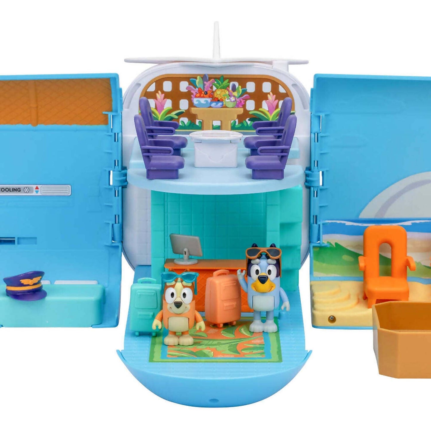 Bluey - 3-in-1 Airplane Playset