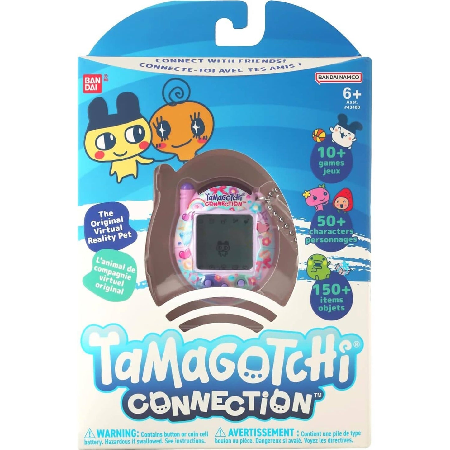 Tamagotchi - Connection Virtual Reality Pet - Connection Charms