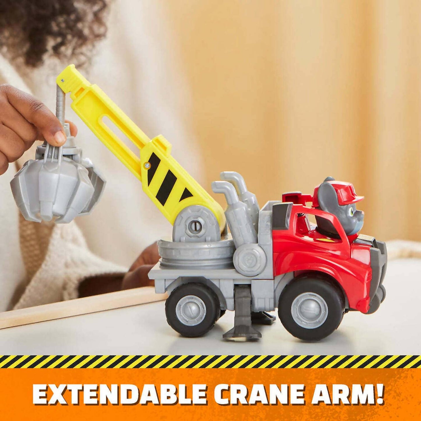 Paw Patrol - Rubble & Crew Charger's Crane Grabber - Spin Master