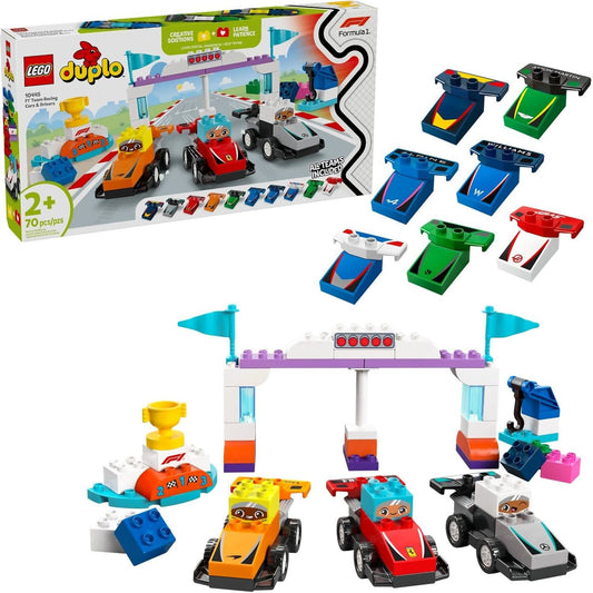 LEGO 10445 F1® Team Race Cars & Drivers - Duplo