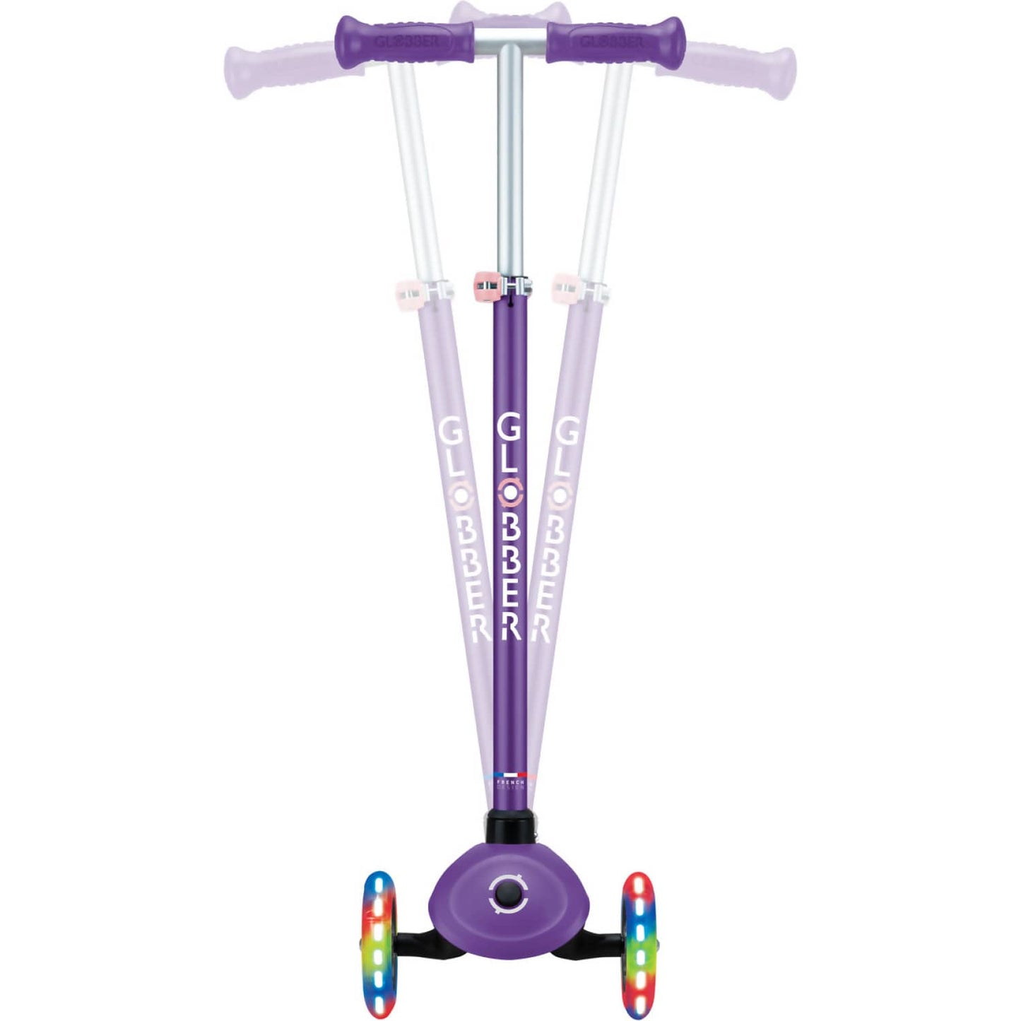 Globber - Primo Plus Lights Scooter - Purple