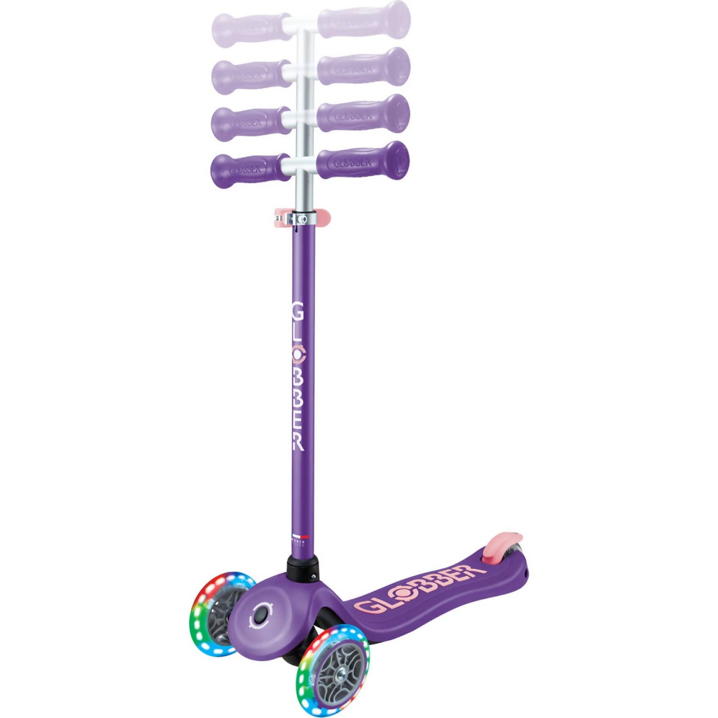 Globber - Primo Plus Lights Scooter - Purple
