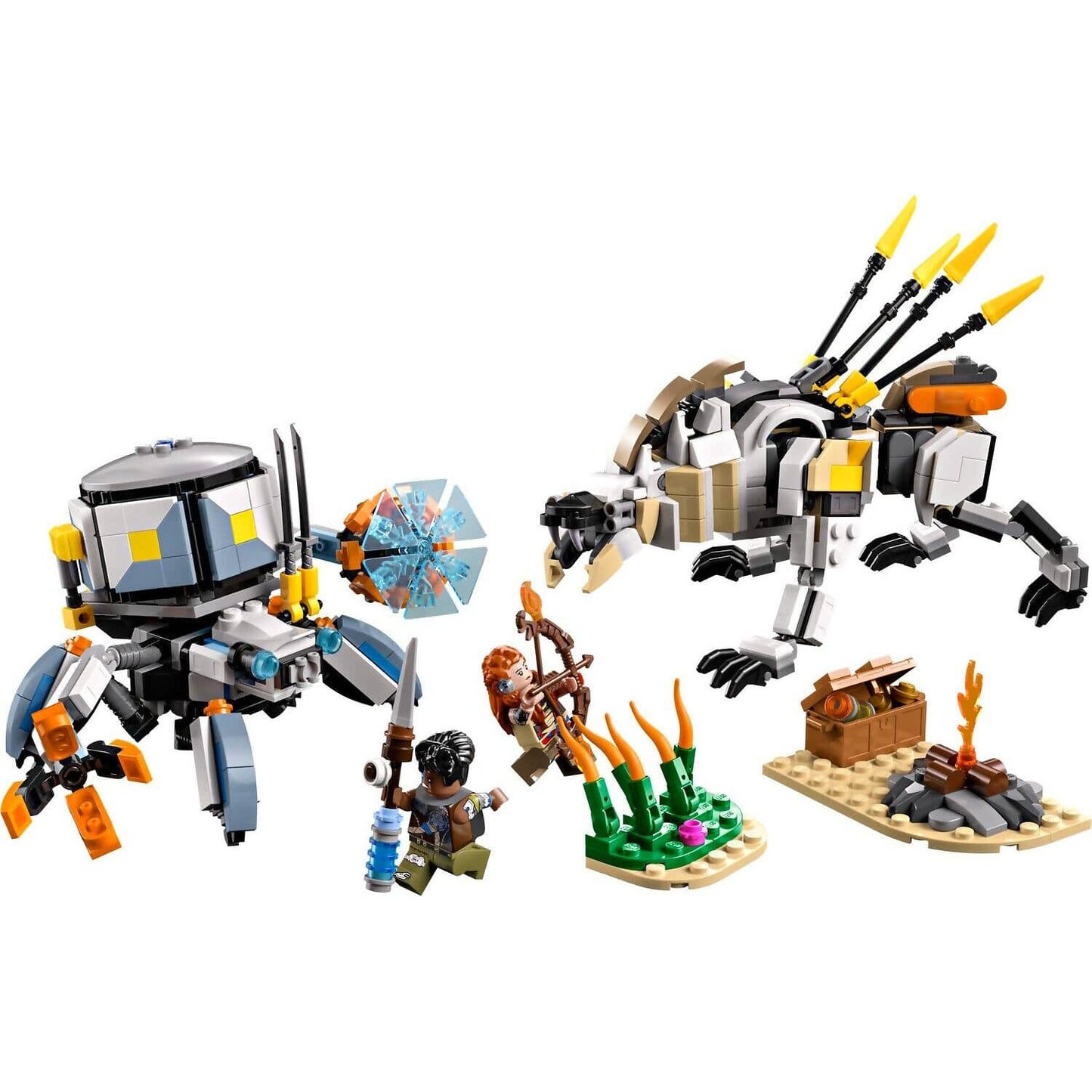LEGO 77037 Aloy & Varl vs. Shell-Walker & Sawtooth - Horizon Adventures