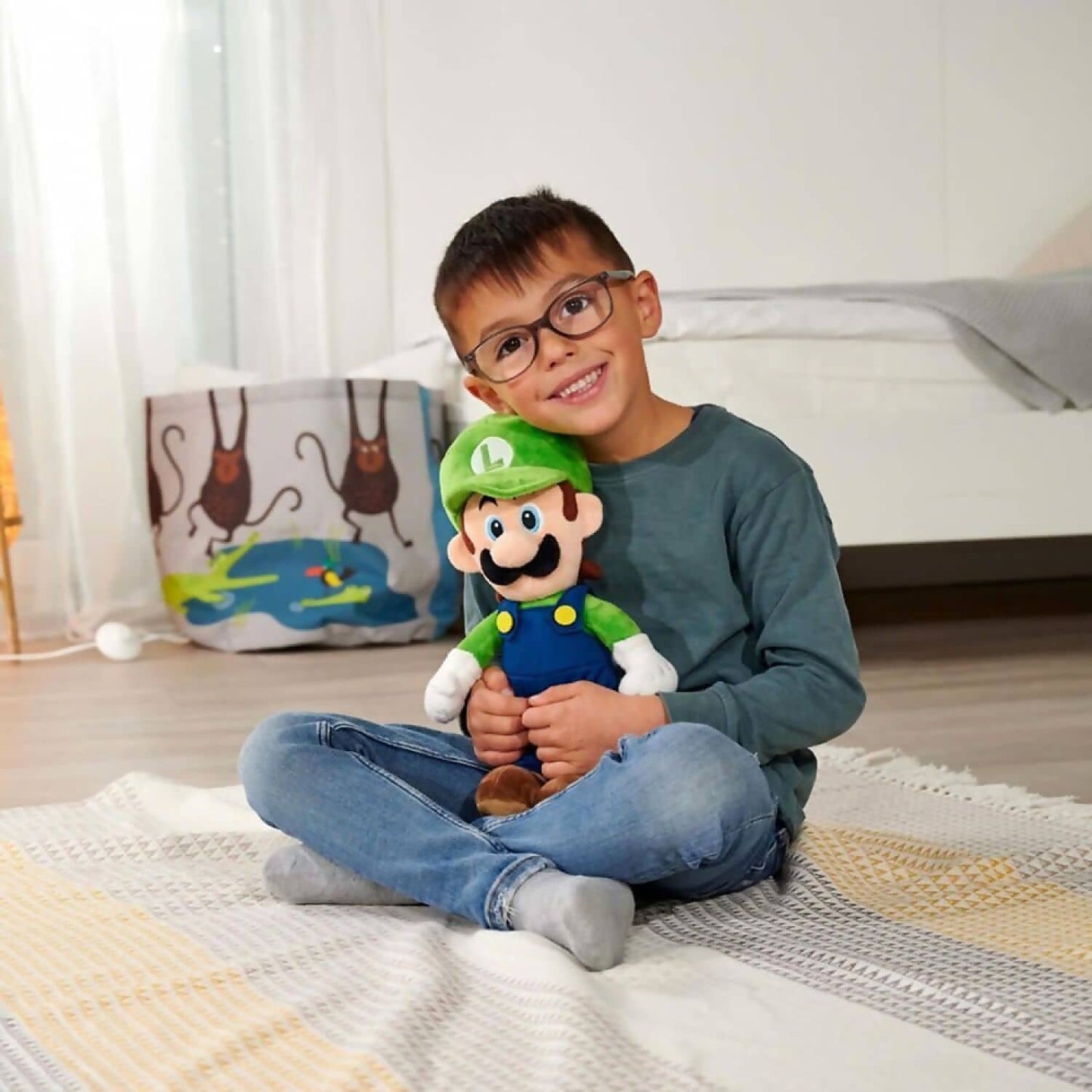 Super Mario - Luigi 30cm Plush - Jasnor