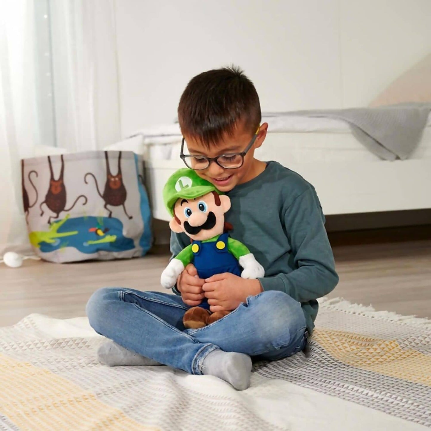 Super Mario - Luigi 30cm Plush - Jasnor