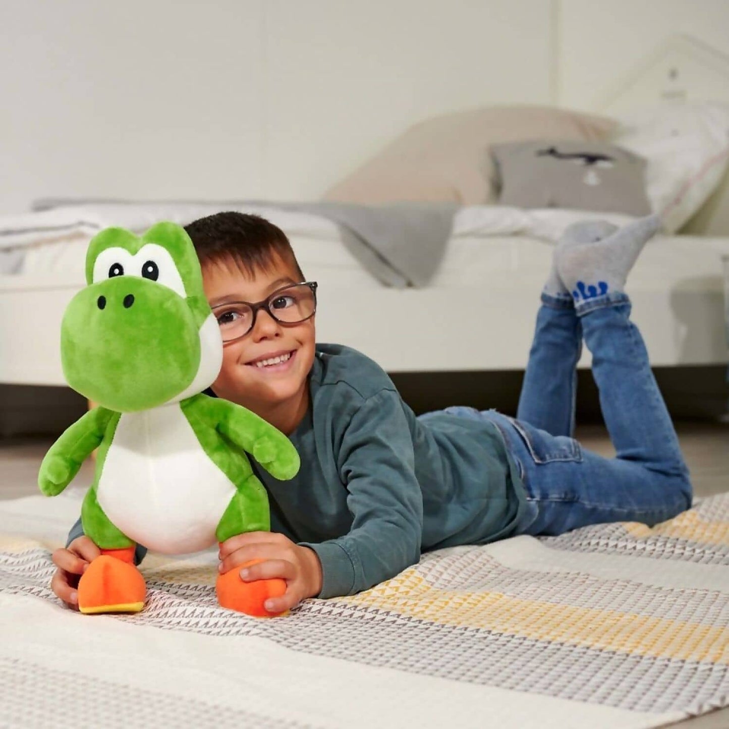 Super Mario - Yoshi 30cm Plush - Jasnor