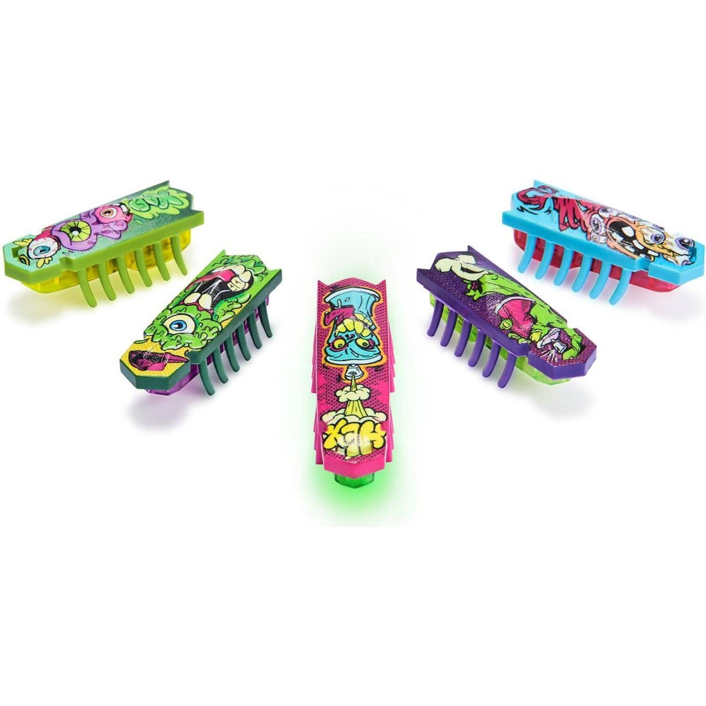 Hex Bots - Nano 5pk 4 Nano Bugs With Bonus Flash Nano