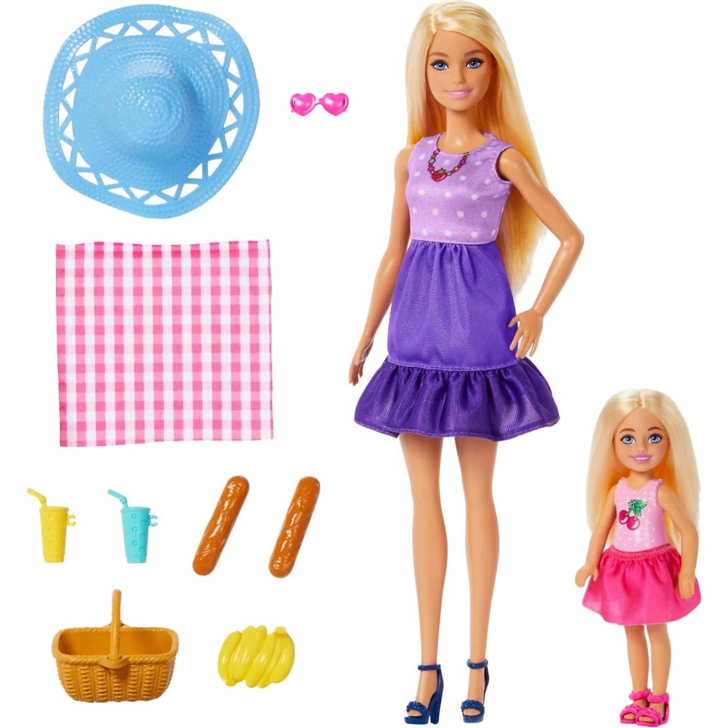 Barbie - Family & Friends Barbie Malibu Sister Picnic Playset