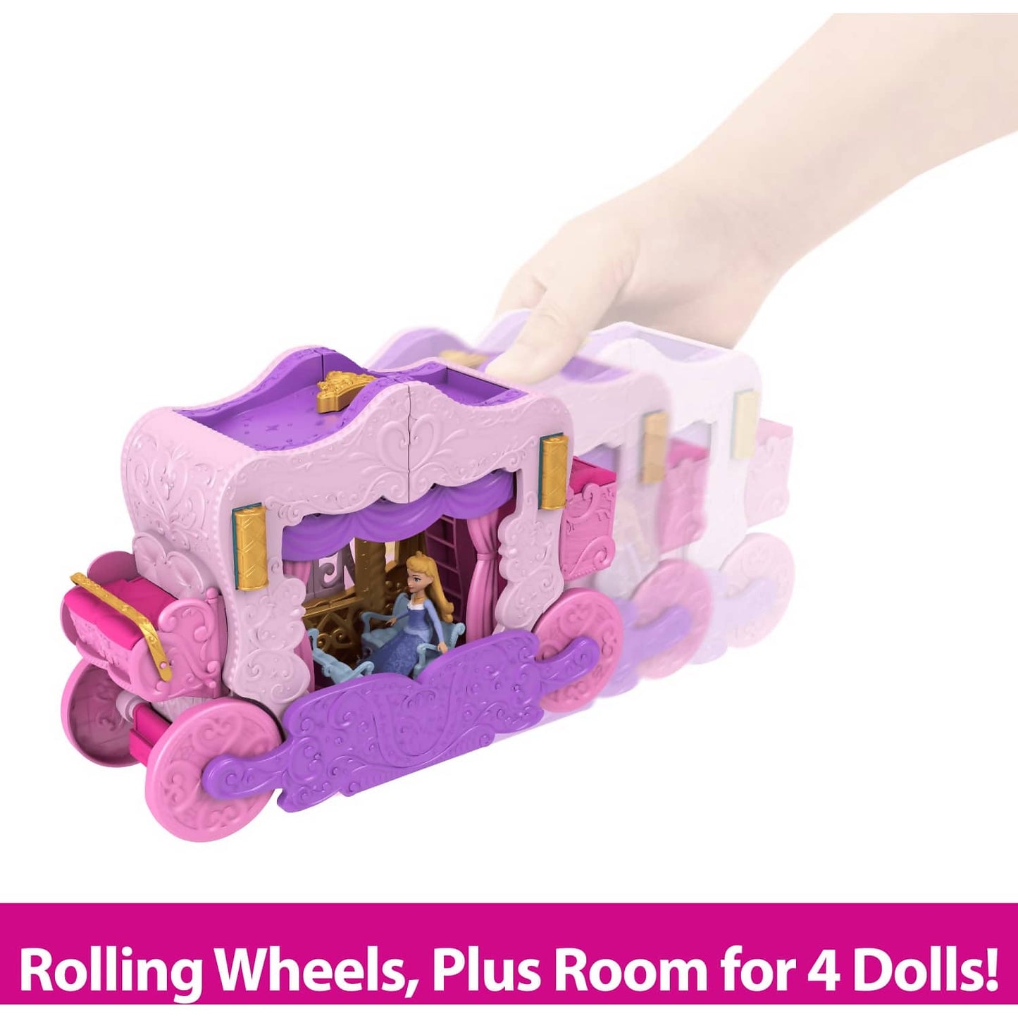 Disney Princess - Carriage To Castle Playset