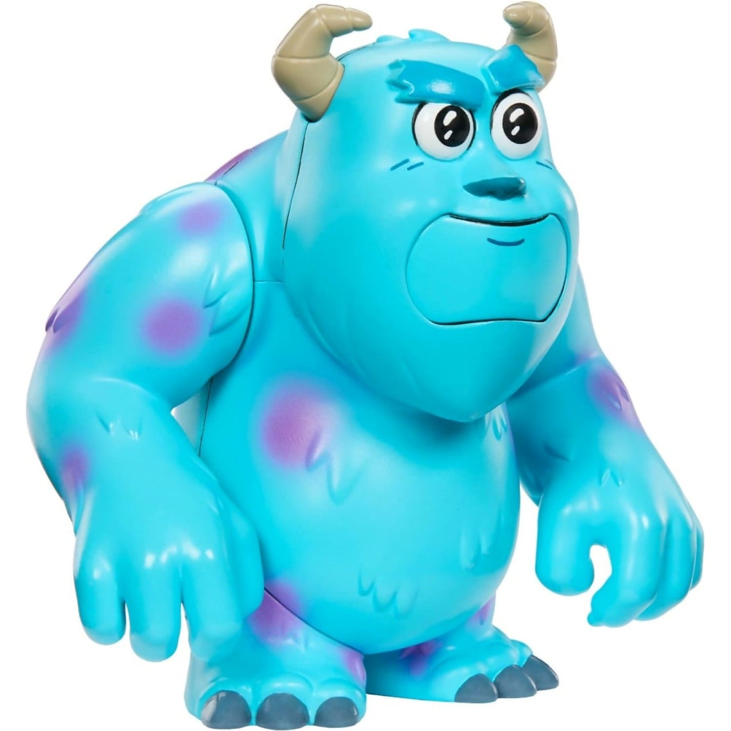Disney Pixar- Click Figs Sulley Monsters Inc James P Sullivan Small Movie Toy With Pop Up Action Move