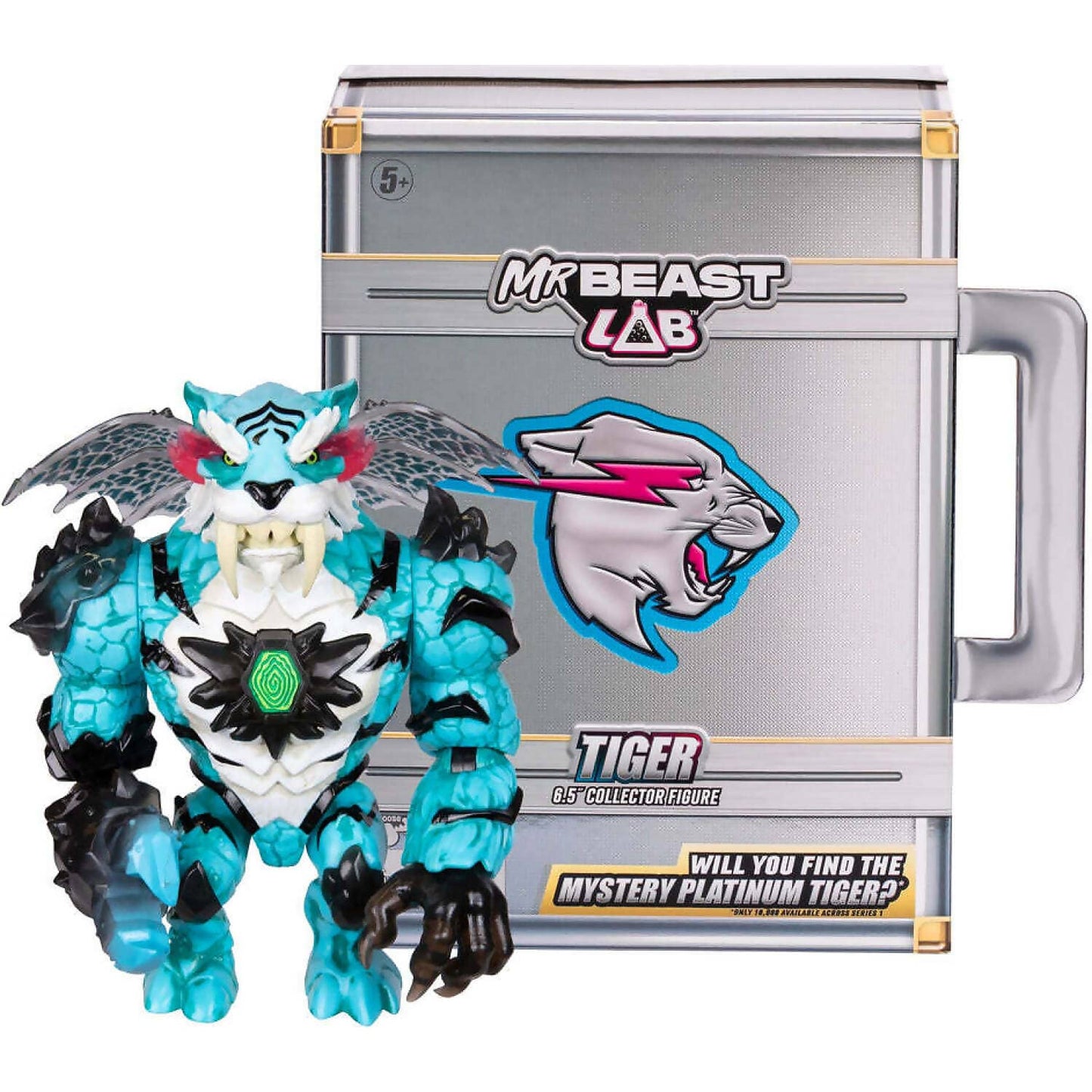 Mrbeast Lab - Collector Figure 6.5-inch Tiger Series 1