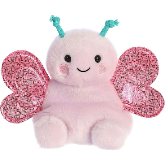 Cotton Candy - Palm Pals Pink Petunia Butterfly 13cm Plush