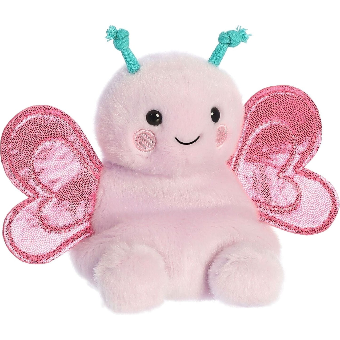 Cotton Candy - Palm Pals Pink Petunia Butterfly 13cm Plush