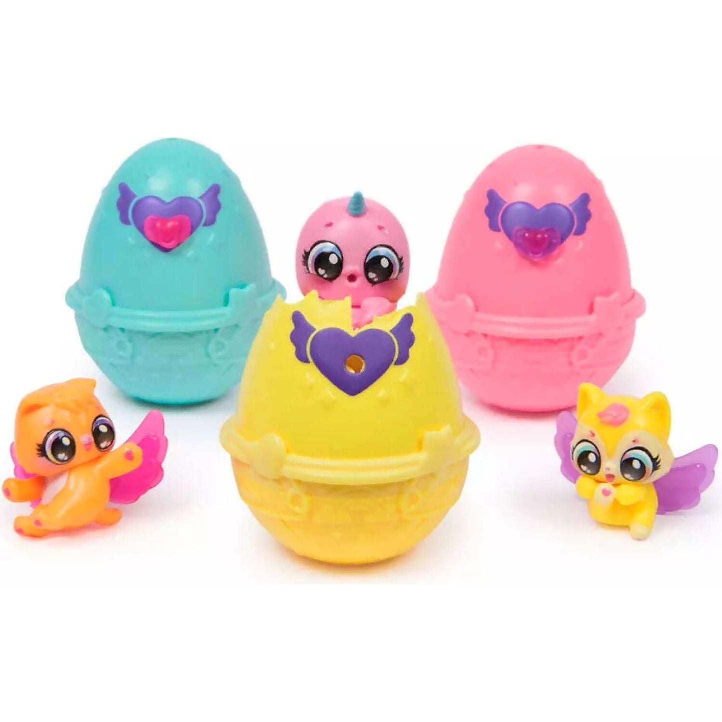 Hatchimals Alive! - Neon Rainbow Spring Basket