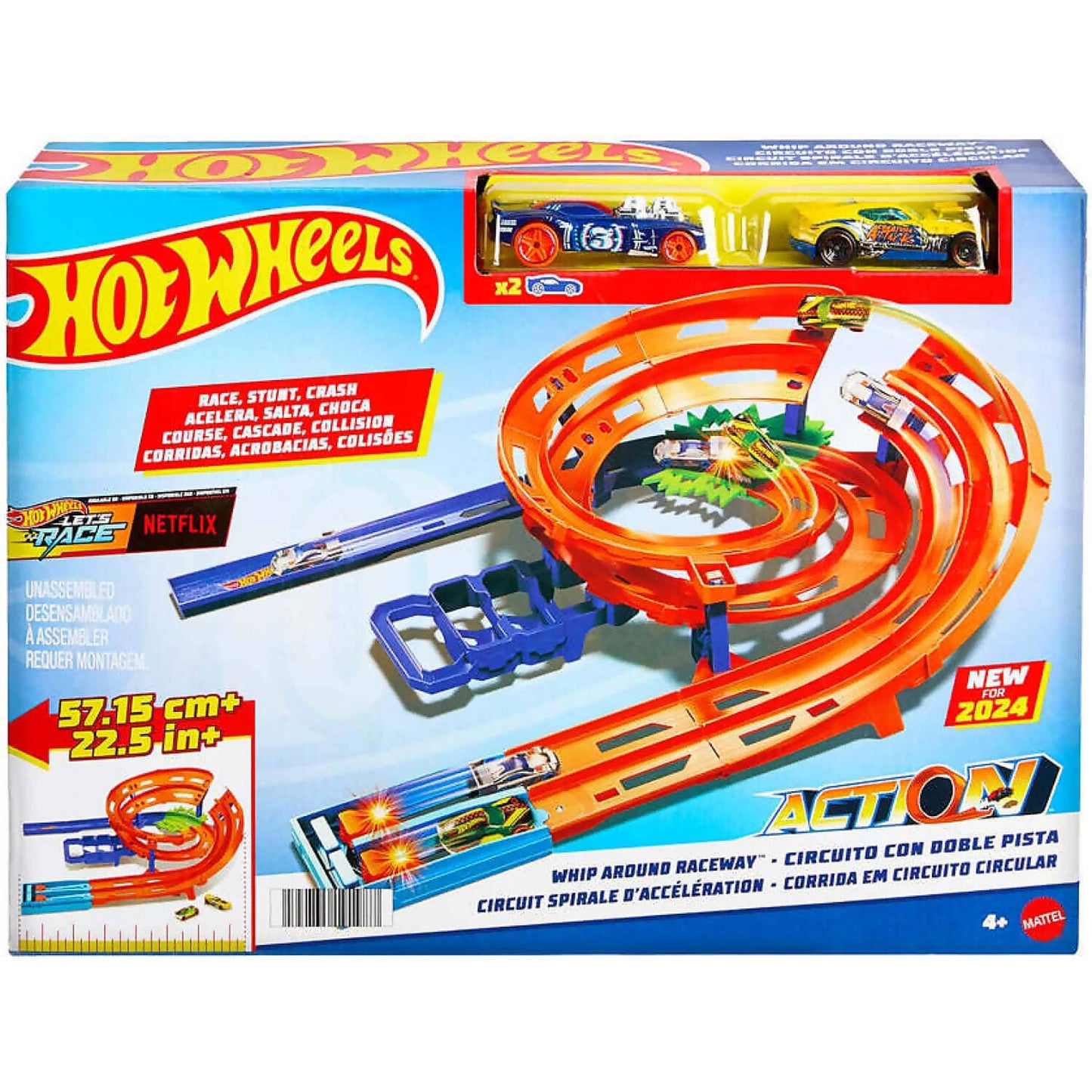 Hot Wheels - Whip Around Raceway - Mattel
