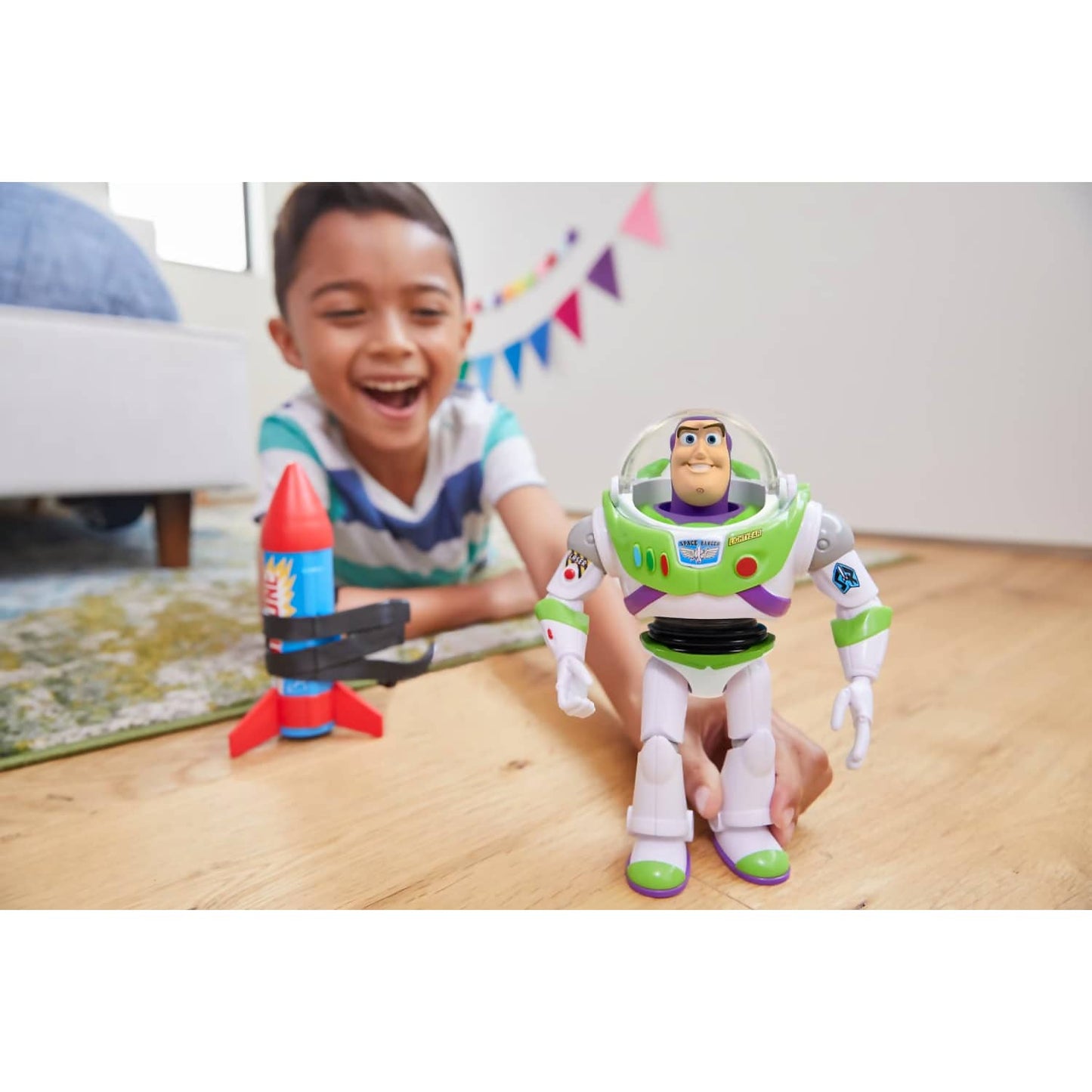 Disney Pixar - Toy Story Buzz Lightyear 10-inch Action Figure Toy With Rocket & Sounds - Mattel