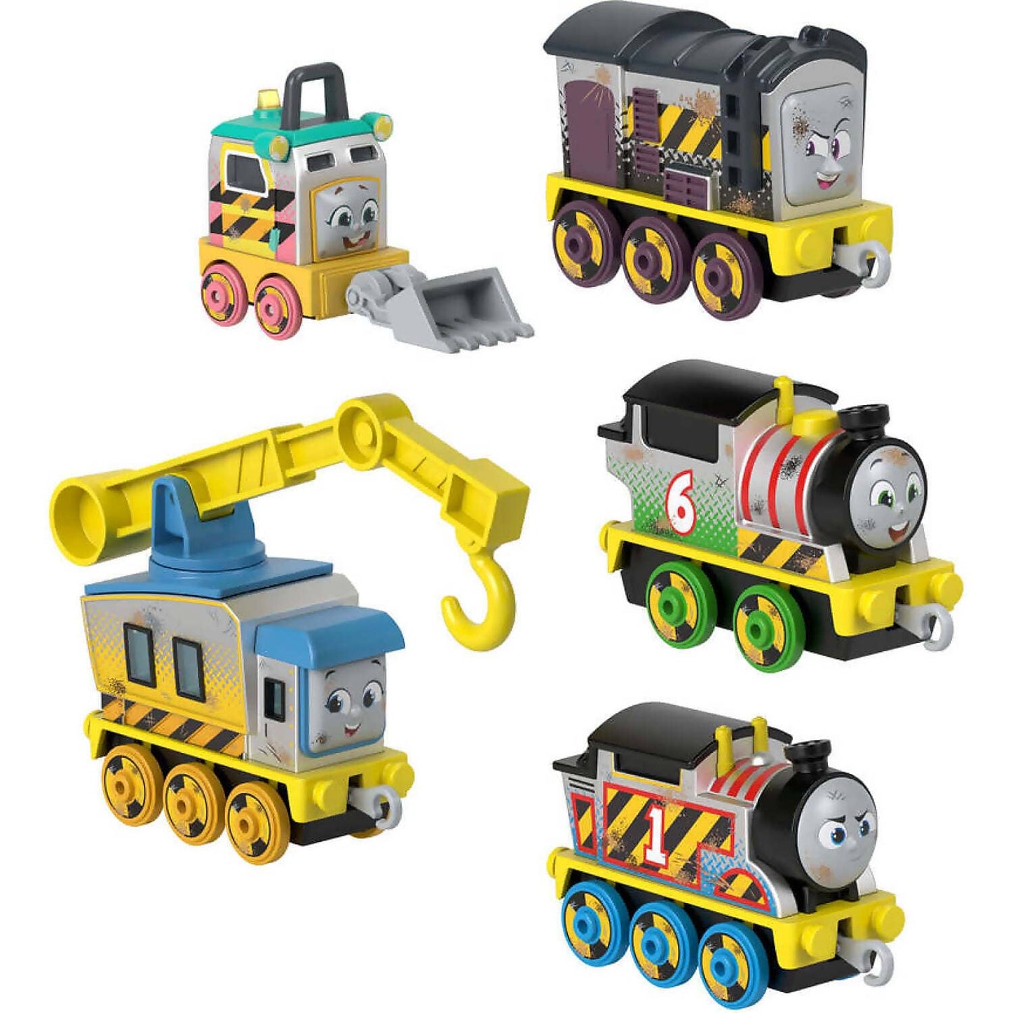 Fisher-price - Thomas & Friends Construction Crew 5 Pack