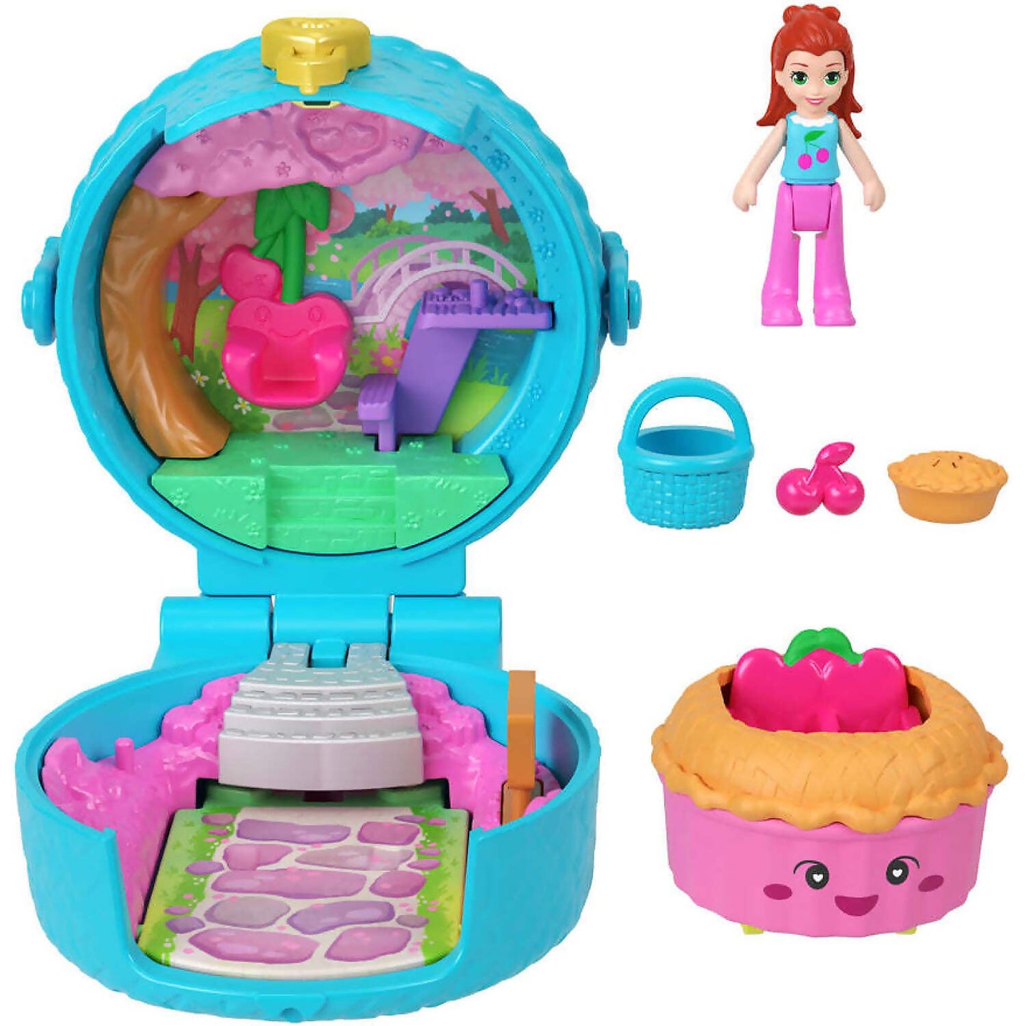 Polly Pocket - Tiny Take Out Reveal Compact Playset - Mattel