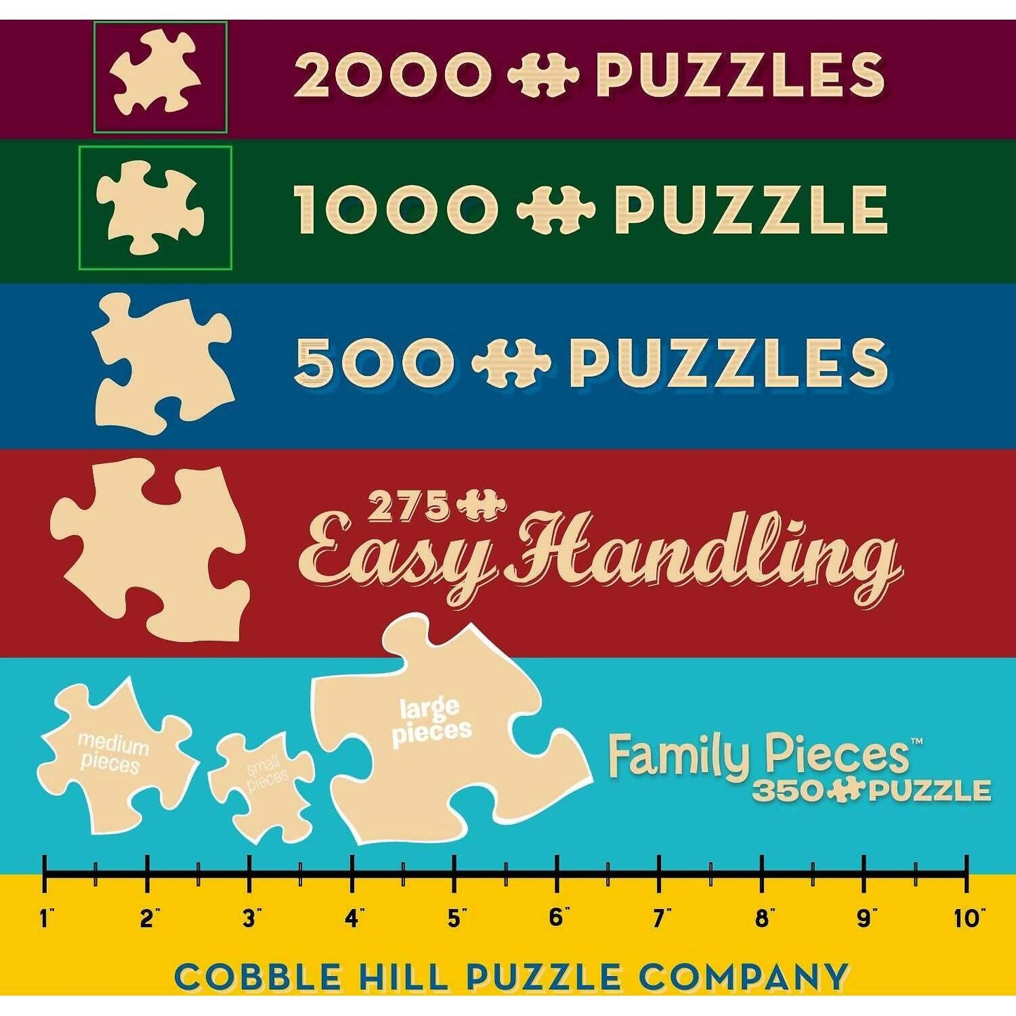 Cobble Hill - A Touch Of Warmth - Jigsaw Puzzle 500pc