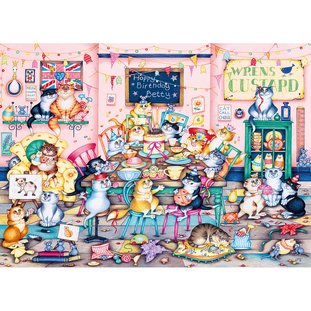 Gibsons - Betty's Birthday - Jigsaw Puzzle 1000pc