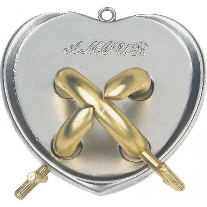 Hanayama - Huzzle Amour Level 5 - Cast Puzzle