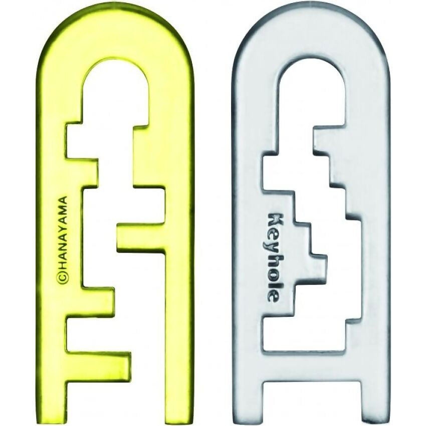 Hanayama - Huzzle Keyhole Level 4 - Cast Puzzle