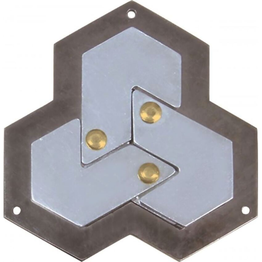 Hanayama - Huzzle Hexagon Level 4 - Cast Puzzle