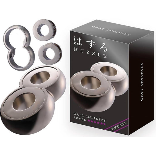 Hanayama - Huzzle Infinity Level 6 - Cast Puzzle