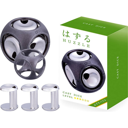 Hanayama - Huzzle Dice Level 3 - Cast Puzzle