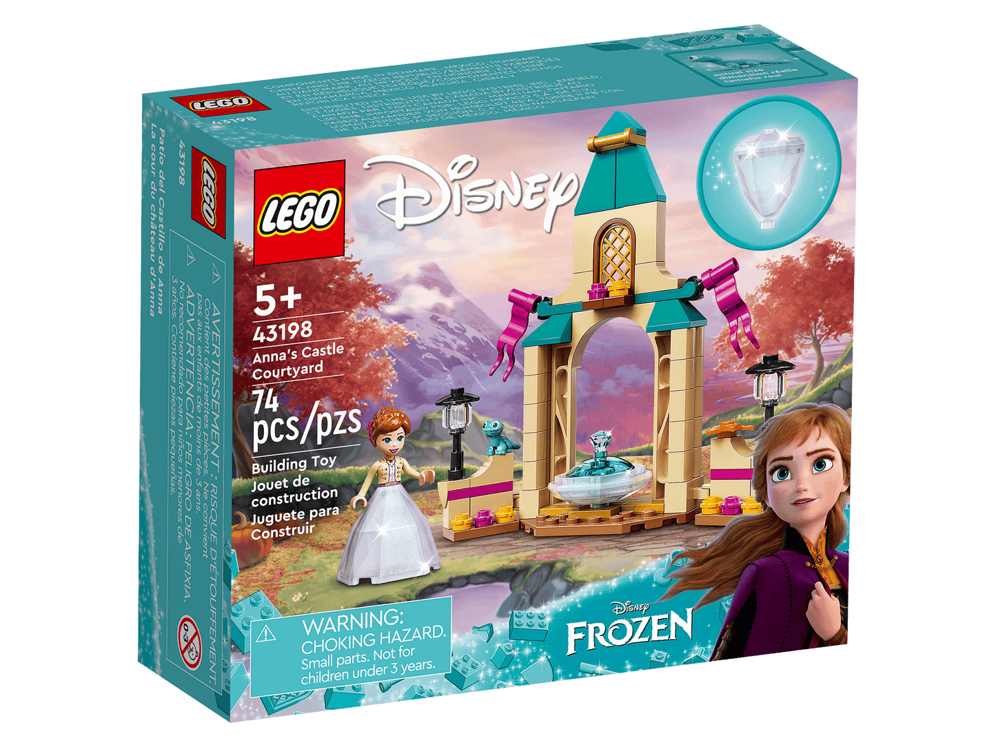 LEGO 43198 Anna’s Castle Courtyard - Disney Princess