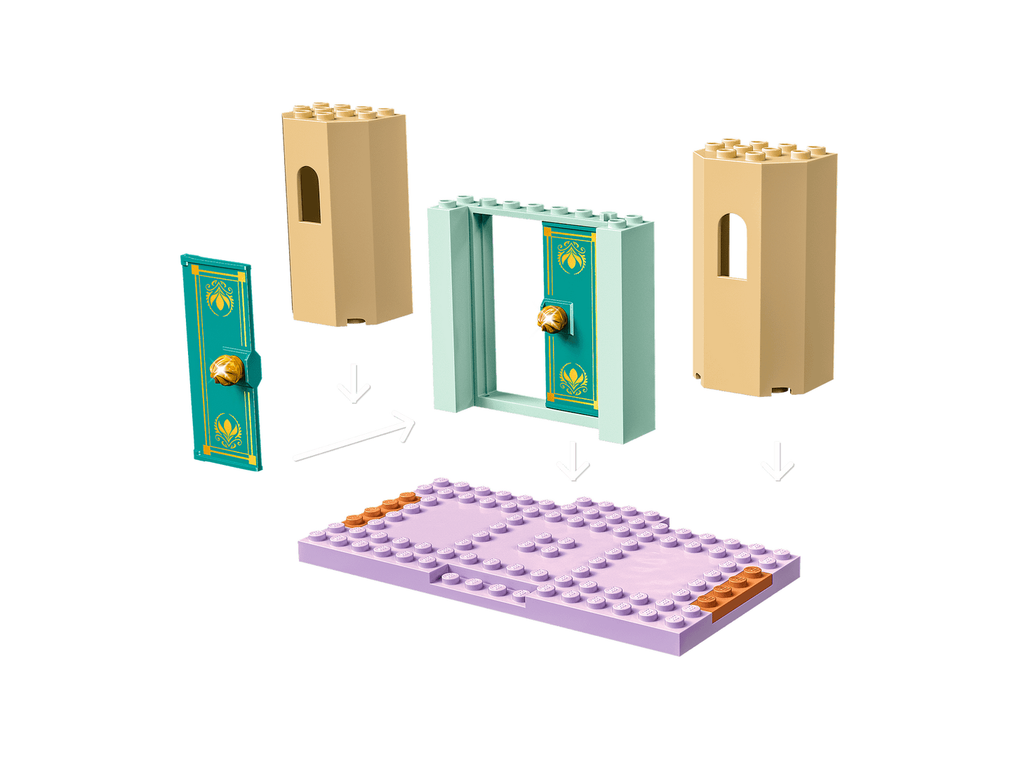 LEGO 43204 Anna and Olaf's Castle Fun - Disney Princess Frozen 4+